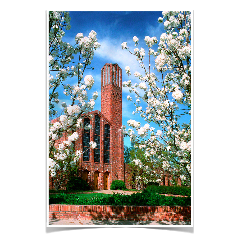 Mississippi State Bulldogs - Spring Chapel of Memories - College Wall Art #Canvas