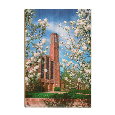 Mississippi State Bulldogs - Spring Chapel of Memories - College Wall Art #Wood
