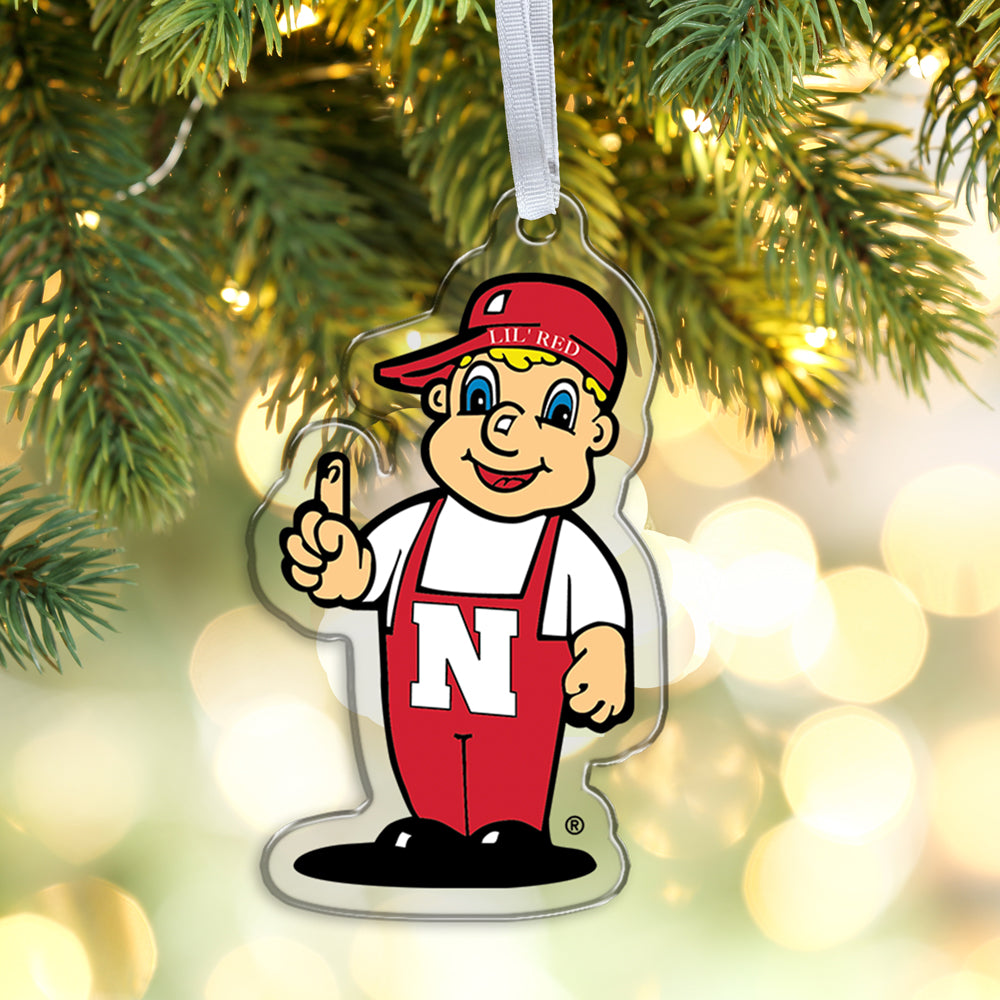 Nebraska Cornhuskers - Lil' Red Bag Tag & Ornament