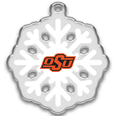 Oklahoma State Cowboys - OSU Snowflake Ornament