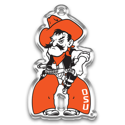 Oklahoma State Cowboys - Pistol Pete Ornament & Bag Tag