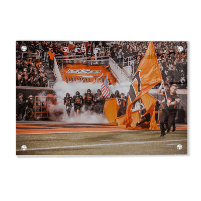 Oklahoma State Cowboys - Enter OSU - College Wall Art #Acrylic