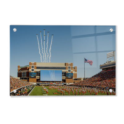 Oklahoma State Cowboys - OSU Flyover - College Wall Art #Acrylic