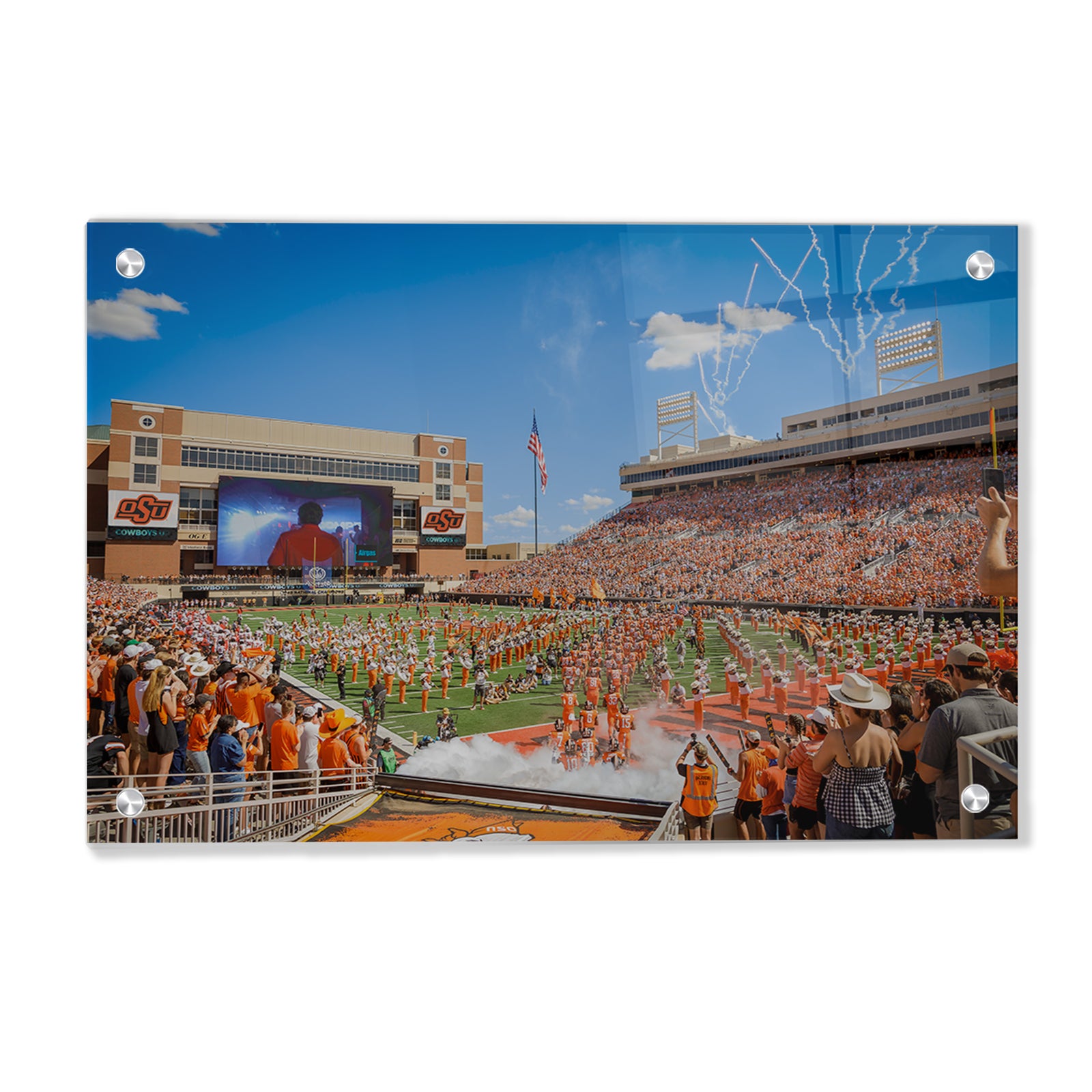 Oklahoma State Cowboys - Enter Pokes - College Wall Art #Canvas