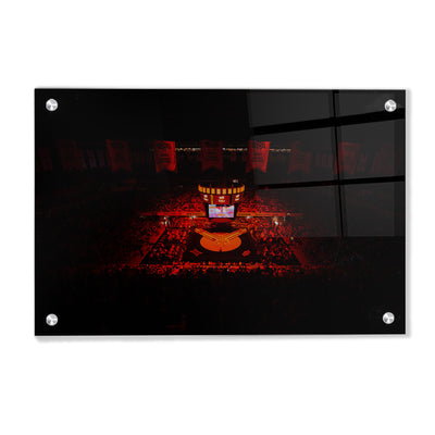 Oklahoma State Cowboys - Wrestling Lights - College Wall Art #Acrylic