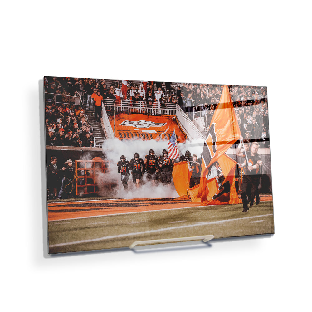 Oklahoma State Cowboys - Enter OSU - College Wall Art #Canvas