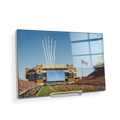 Oklahoma State Cowboys - OSU Flyover - College Wall Art #Acrylic Mini