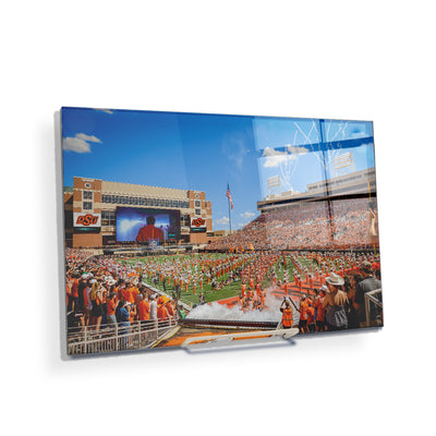 Oklahoma State Cowboys - Enter Pokes - College Wall Art #Acrylic Mini
