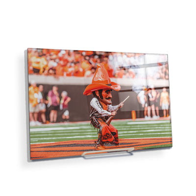 Oklahoma State Cowboys - Pistol Pete - College Wall Art #Acrylic Mini