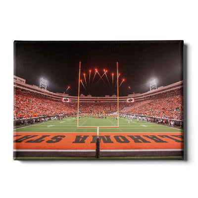 Oklahoma State Cowboys - Boone Pickens Stadium from the End Zone - College Wall Art #Canvas