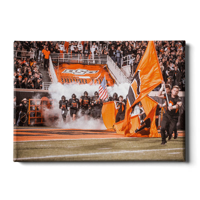 Oklahoma State Cowboys - Enter OSU - College Wall Art #Canvas