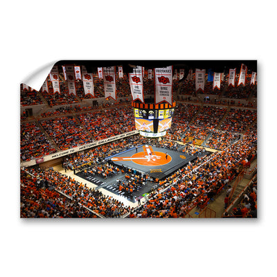 Oklahoma State Cowboys - Gallagher-Iba Arena - College Wall Art #Wall Decal
