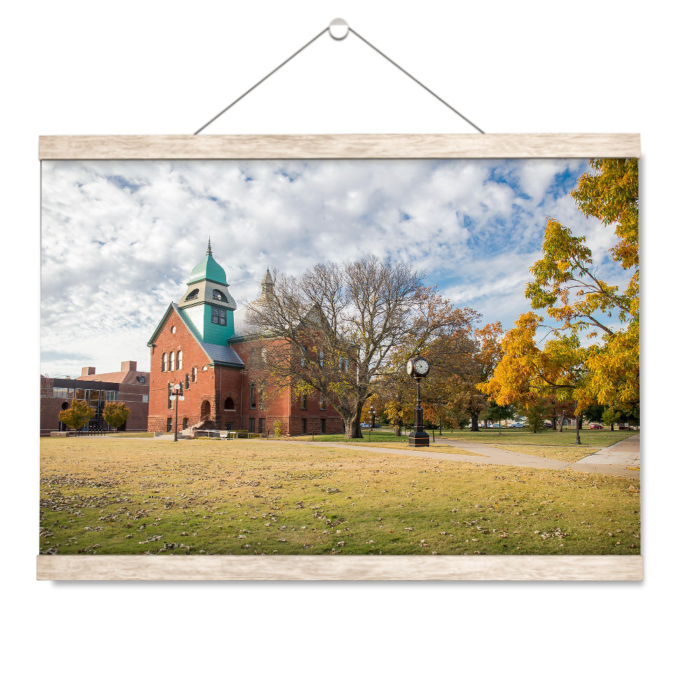 Oklahoma State Cowboys - Autumn Old Central - College Wall Art #Canvas