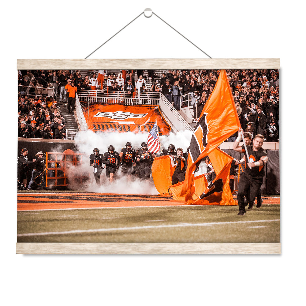 Oklahoma State Cowboys - Enter OSU - College Wall Art #Canvas
