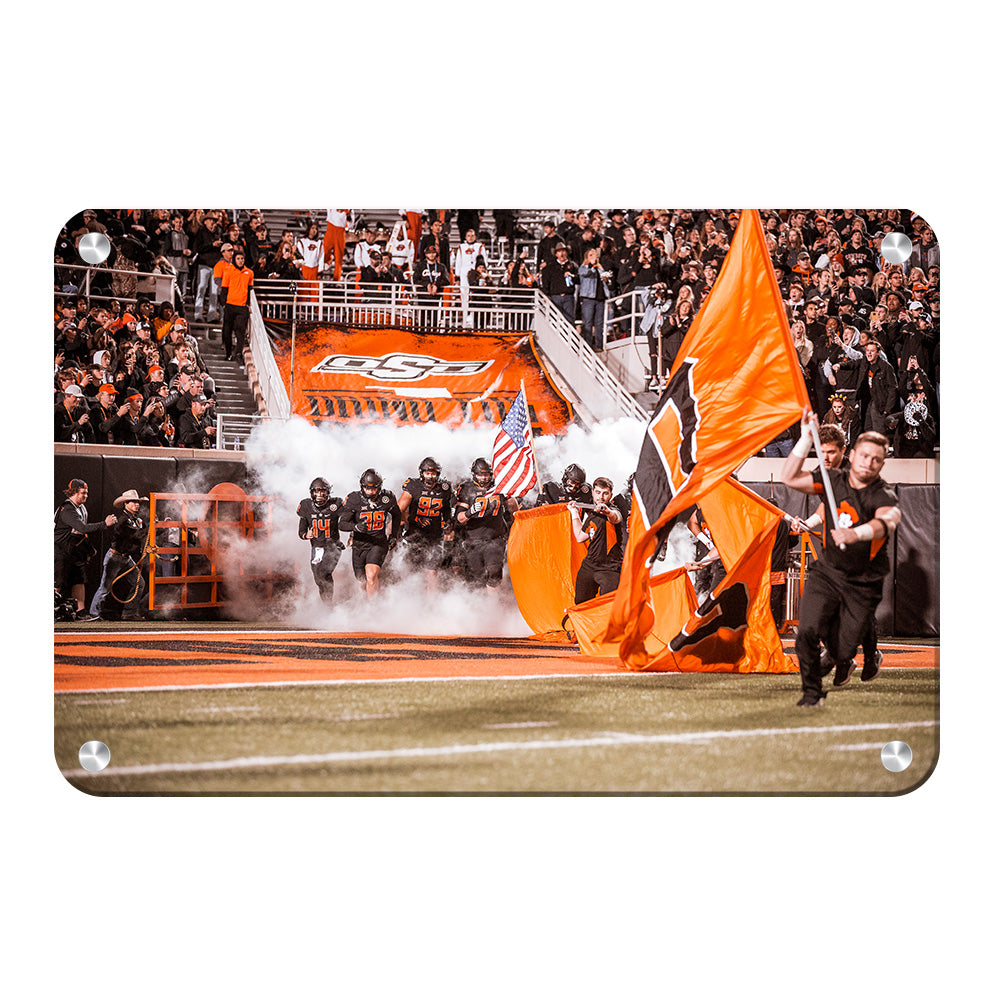 Oklahoma State Cowboys - Enter OSU - College Wall Art #Canvas