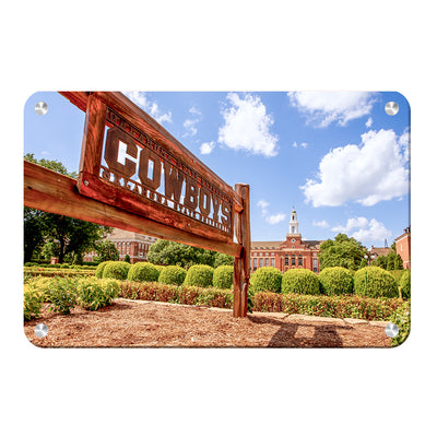 Oklahoma State Cowboys - Cowboys Oklahoma State - College Wall Art #Metal