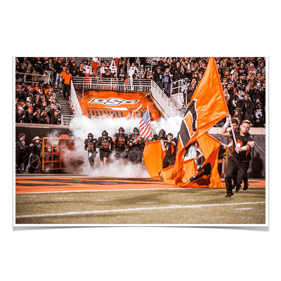 Oklahoma State Cowboys - Enter OSU - College Wall Art #Poster