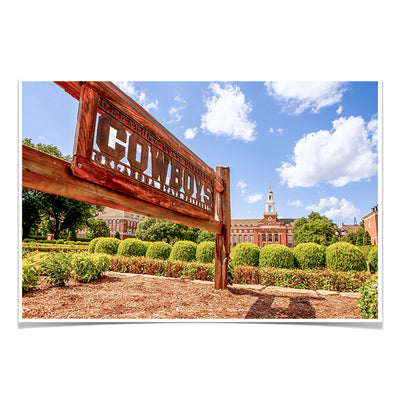 Oklahoma State Cowboys - Cowboys Oklahoma State - College Wall Art #Poster