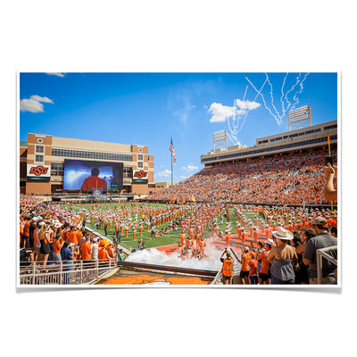 Oklahoma State Cowboys - Enter Pokes - College Wall Art #Poster