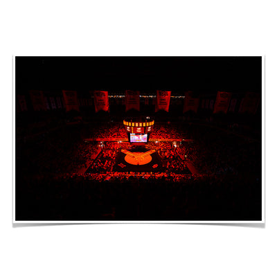 Oklahoma State Cowboys - Wrestling Lights - College Wall Art #Photo Poster