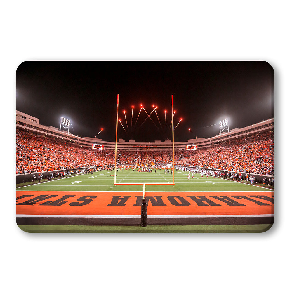 Oklahoma State Cowboys - Boone Pickens Stadium from the End Zone - College Wall Art #Canvas