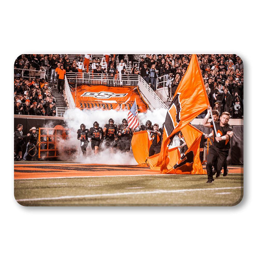 Oklahoma State Cowboys - Enter OSU - College Wall Art #Canvas