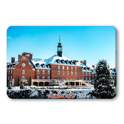 Oklahoma State Cowboys - Oklahoma State Campus Snowfall - College Wall Art #PVC