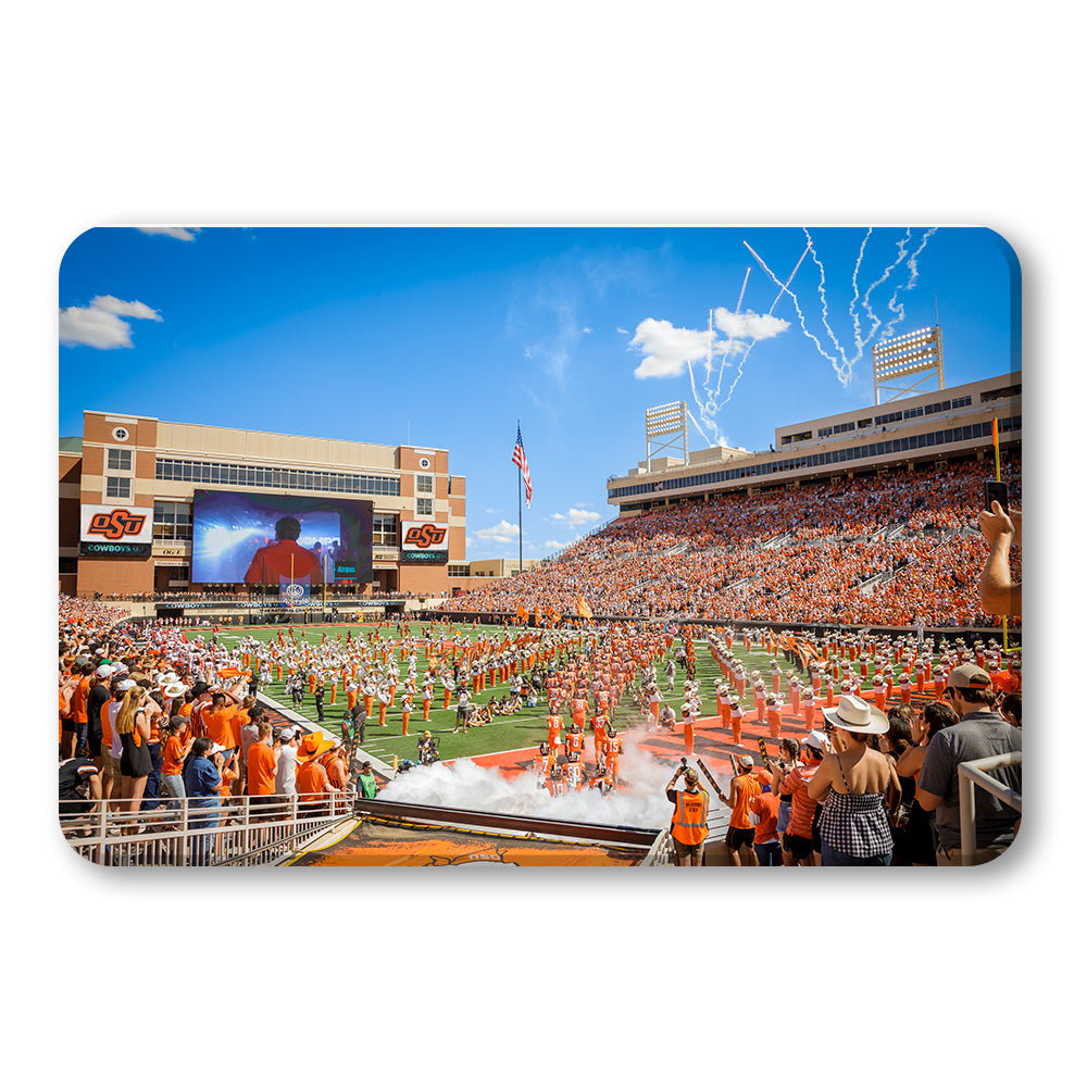 Oklahoma State Cowboys - Enter Pokes - College Wall Art #Canvas