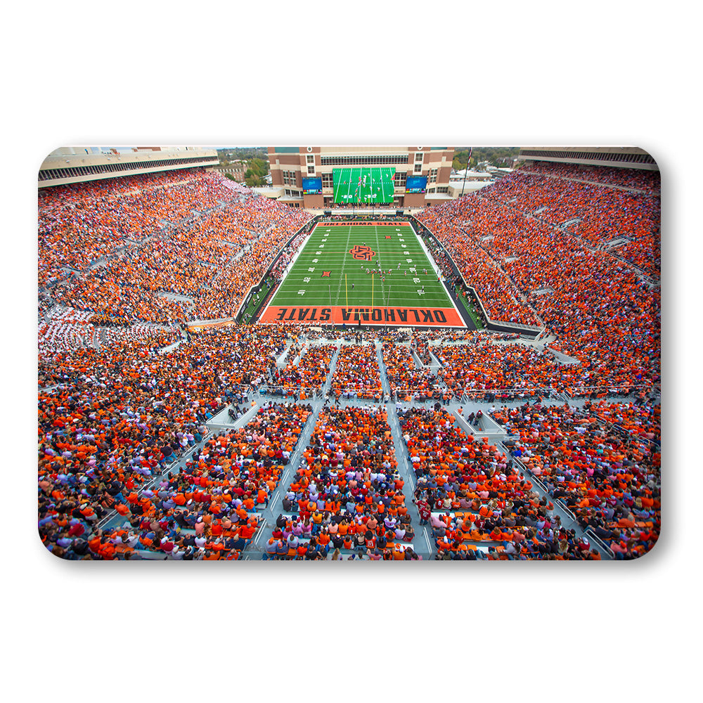 Oklahoma State Cowboys - OSU Orange Out - College Wall Art #Canvas