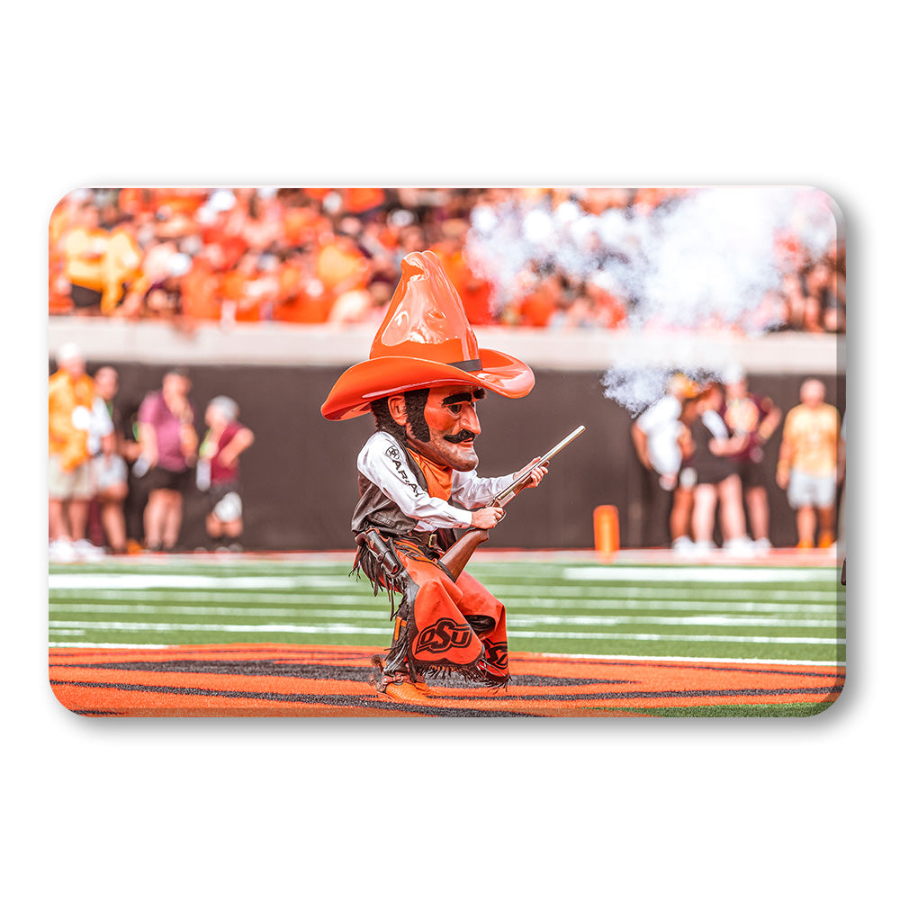 Oklahoma State Cowboys - Pistol Pete - College Wall Art #Canvas