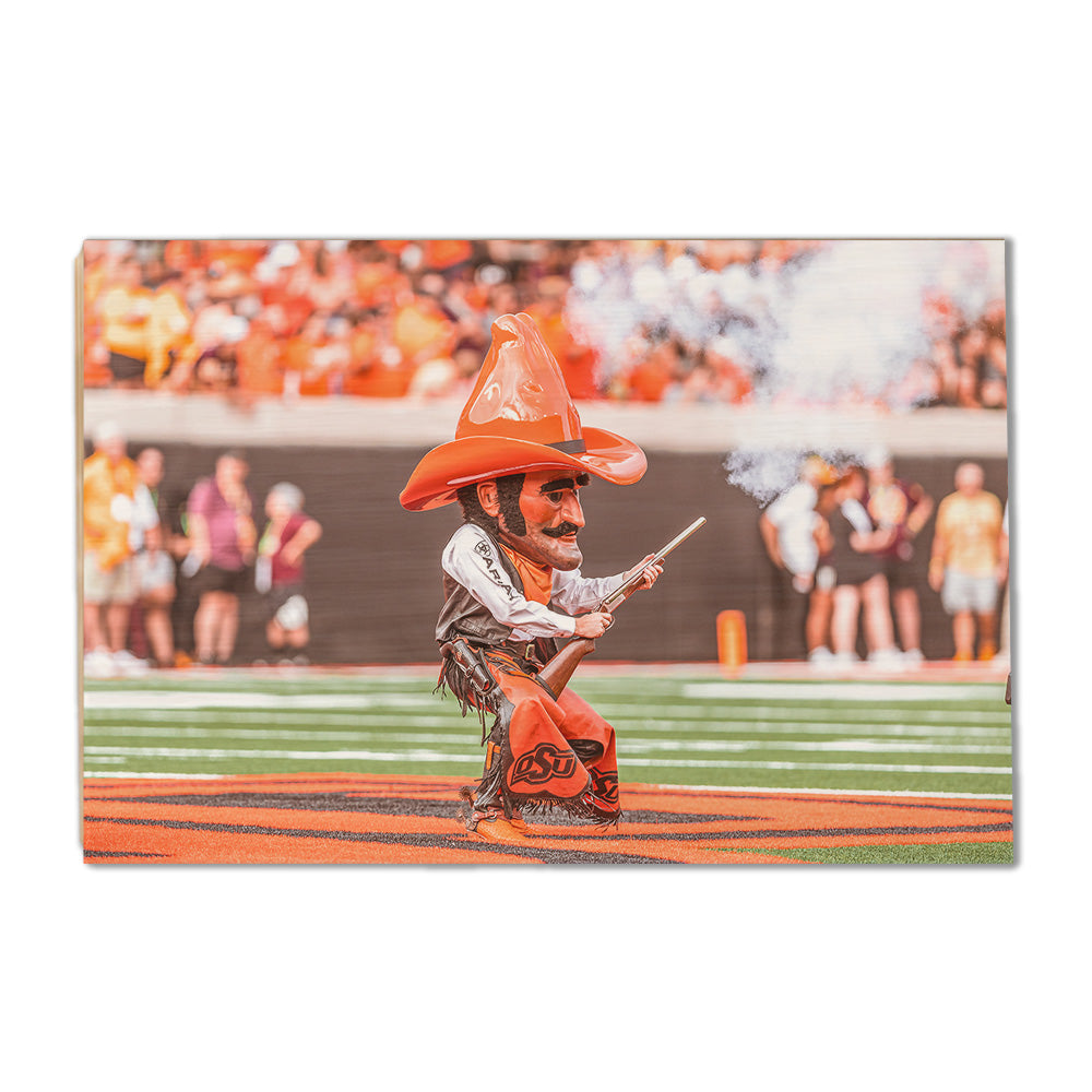 Oklahoma State Cowboys - Pistol Pete - College Wall Art #Canvas