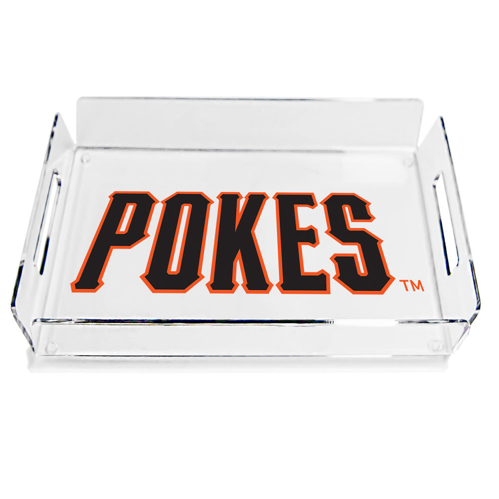Oklahoma State Cowboys - Pokes Decorative Acrylic Serving Tray