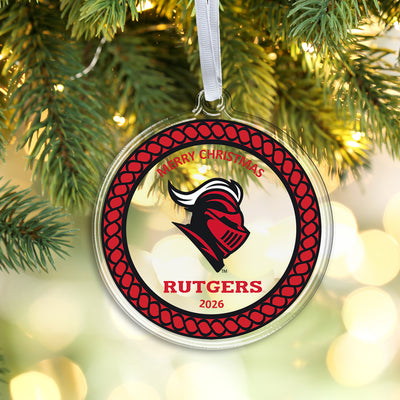Rutgers Scarlet Knights - Rutgers Christmas 2026 Ornament