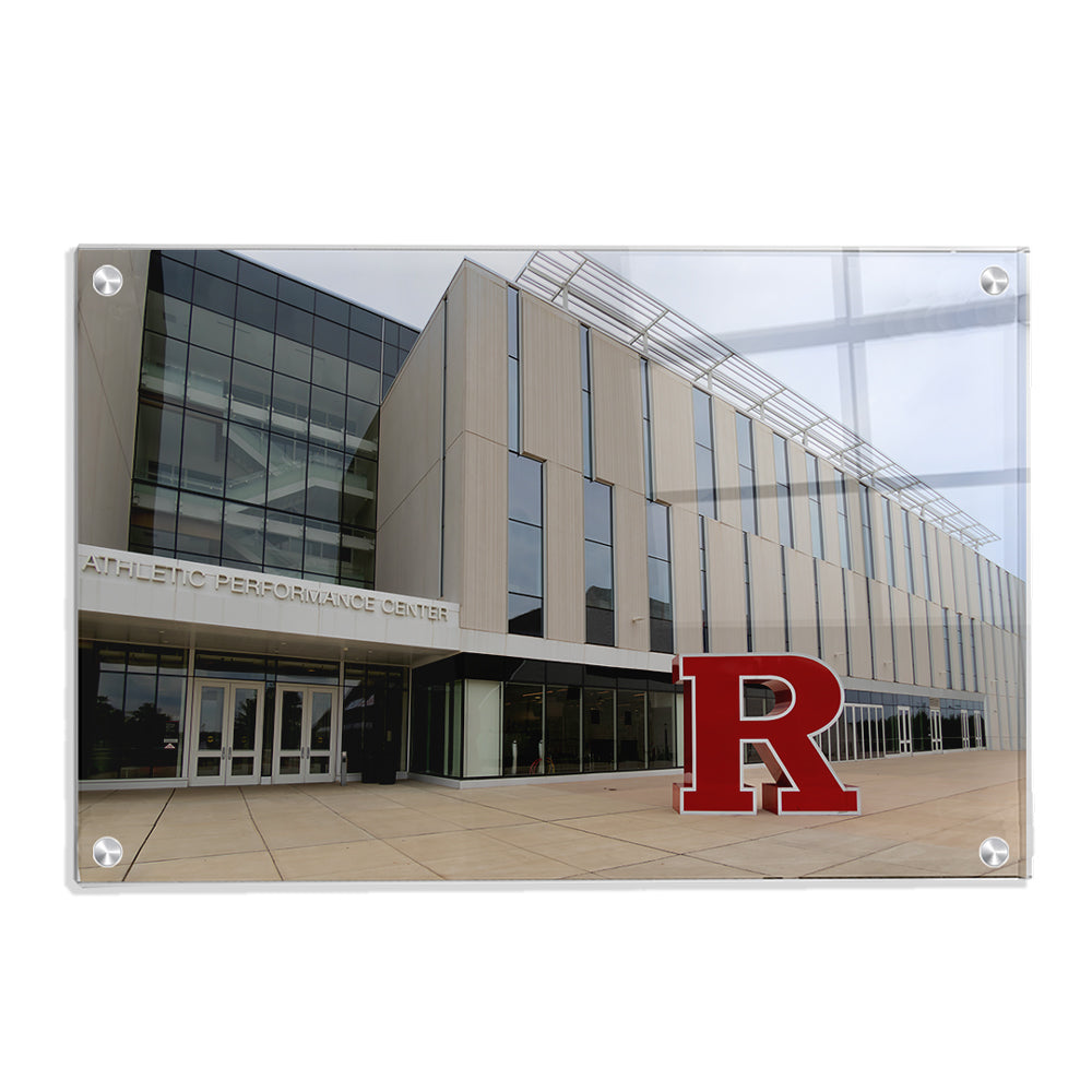 Rutgers Scarlet Knights - Athletic Performance Center - College Wall Art #Canvas