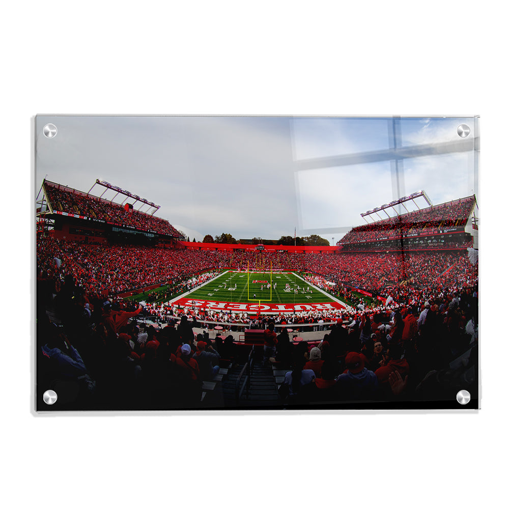 Rutgers Scarlet Knights - Rutgers SHI Stadium - College Wall Art #Canvas