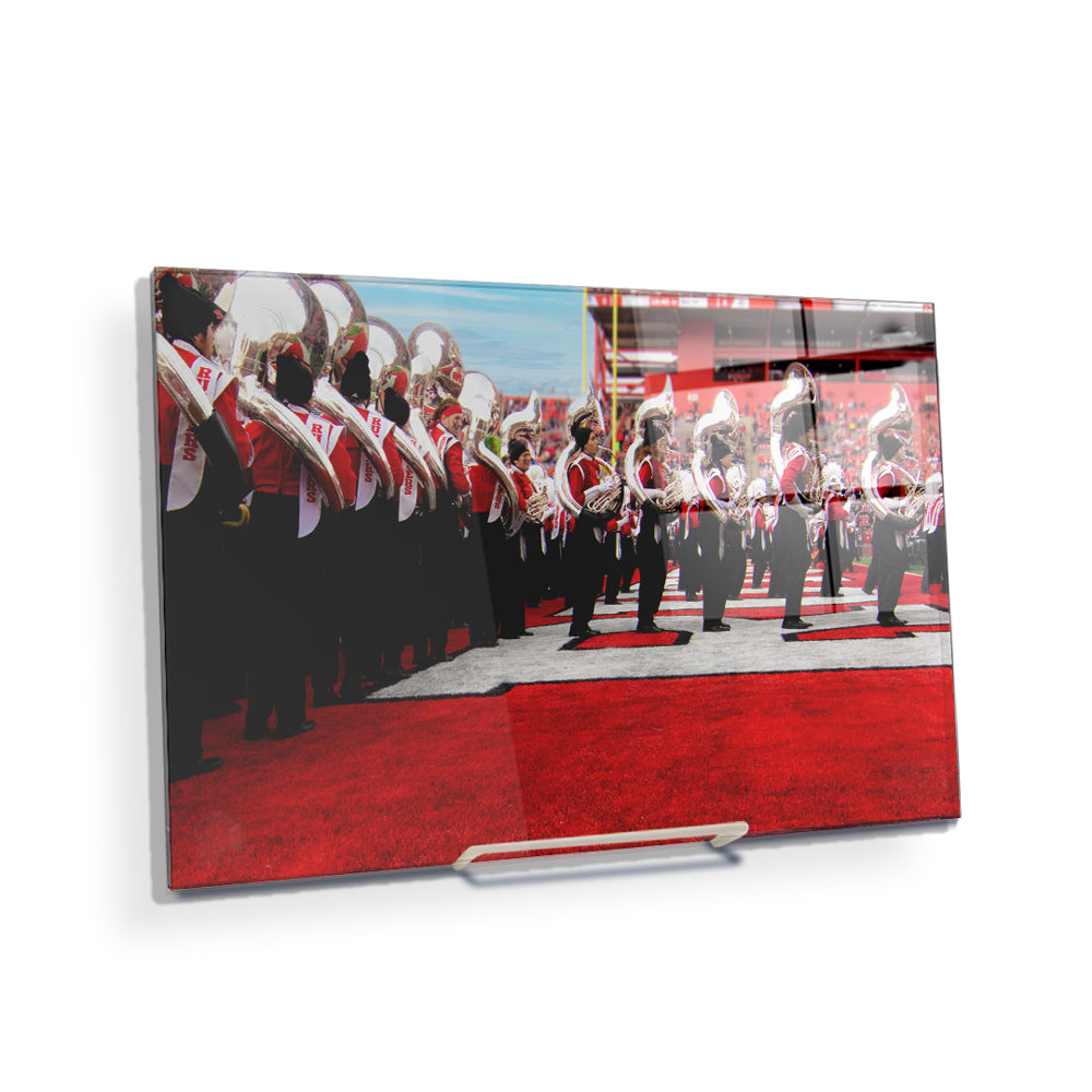 Rutgers Scarlet Knights - Rutgers Marching Band - College Wall Art #Canvas