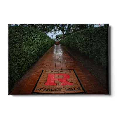 Rutgers Scarlet Knights - Scarlet Walk - College Wall Art #Canvas