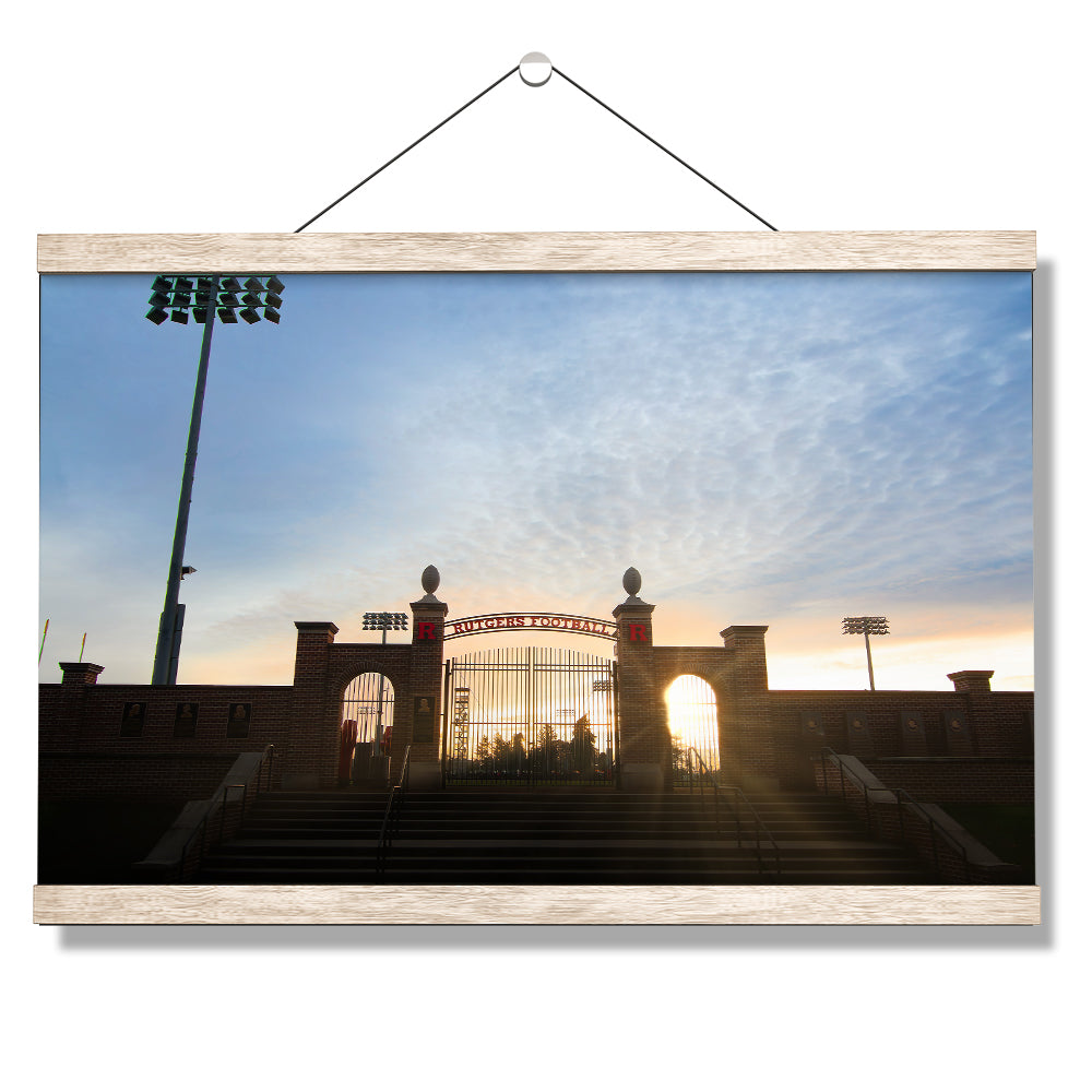 Rutgers Scarlet Knights - Rutgers Football - College Wall Art #Canvas
