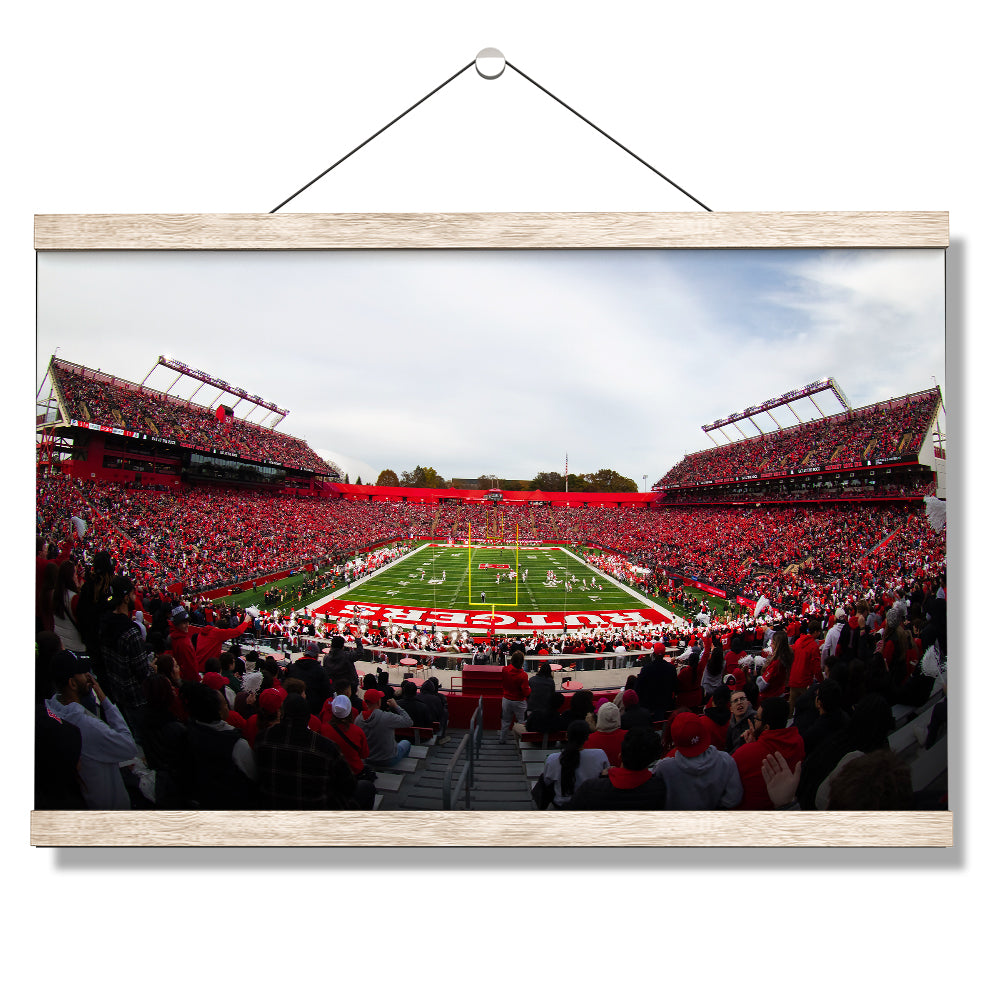 Rutgers Scarlet Knights - Rutgers SHI Stadium - College Wall Art #Canvas