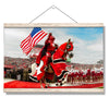 Rutgers Scarlet Knights - The Scarlet Knight - College Wall Art #Hanging Canvas