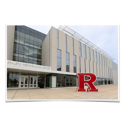 Rutgers Scarlet Knights - Athletic Performance Center - College Wall Art #Poster