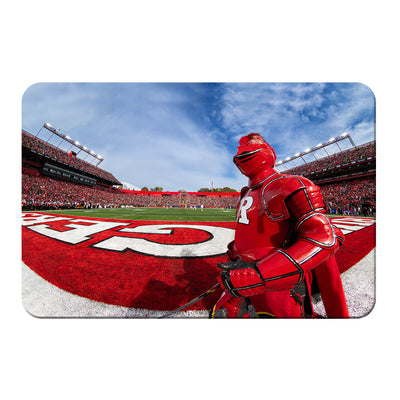 Rutgers Scarlet Knights - Scarlet Knight End Zone - College Wall Art #PVC