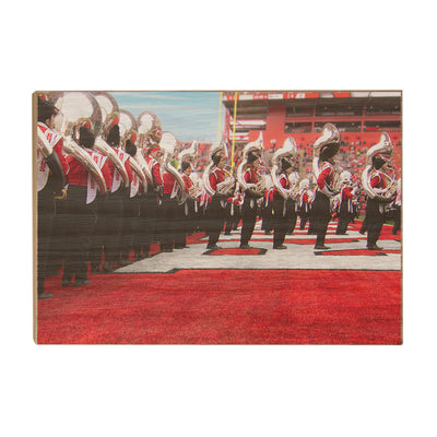 Rutgers Scarlet Knights - Rutgers Marching Band - College Wall Art #Wood