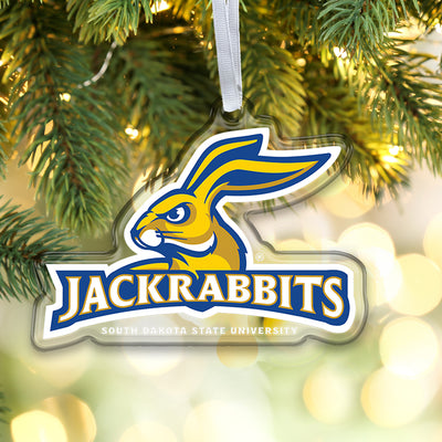 South Dakota State Jackrabbits -  Jackrabbits Head Ornament & Bag Tag