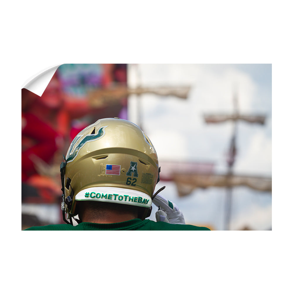USF Bulls - Come to the Bay - College Wall Art #Canvas