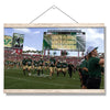 USF Bulls - South Florida Running onto the Field - College Wall Art #Hanging Canvas