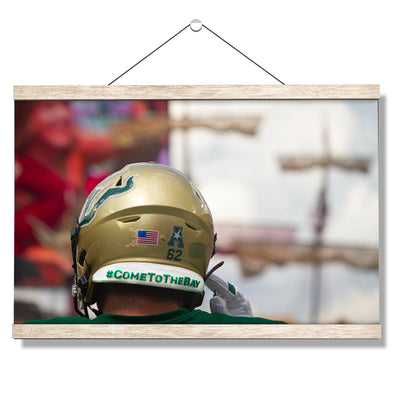 USF Bulls - Come to the Bay - College Wall Art #Hanging Canvas