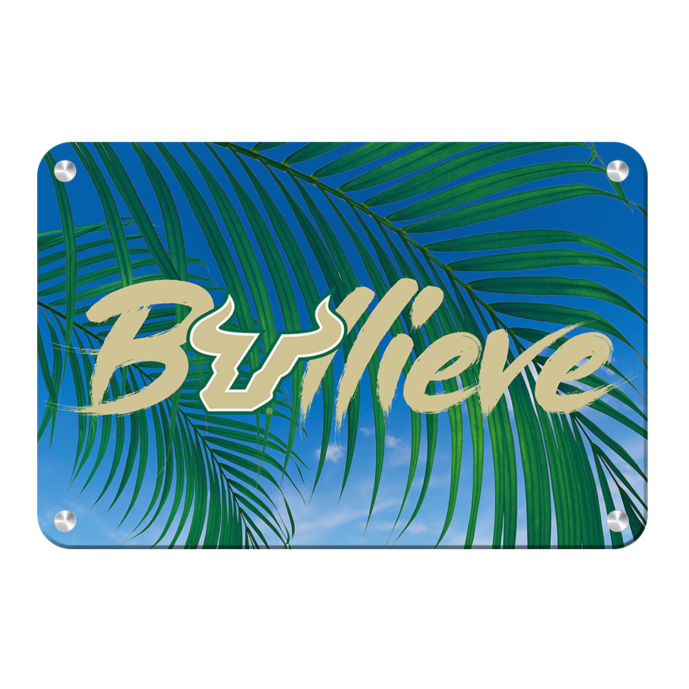 USF Bulls - Bullieve - College Wall Art #Canvas