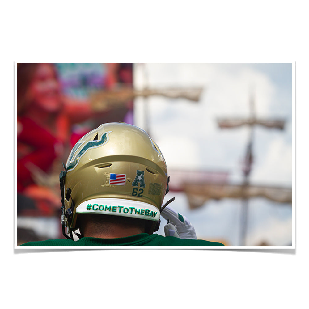 USF Bulls - Come to the Bay - College Wall Art #Canvas