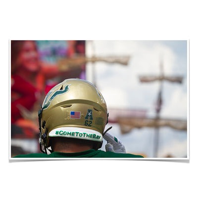 USF Bulls - Come to the Bay - College Wall Art #Poster